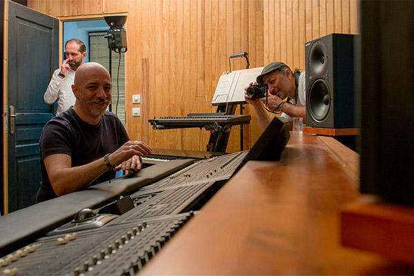 séance d'enregistrement duo Piano Violoncelle a Gam Studio 78
